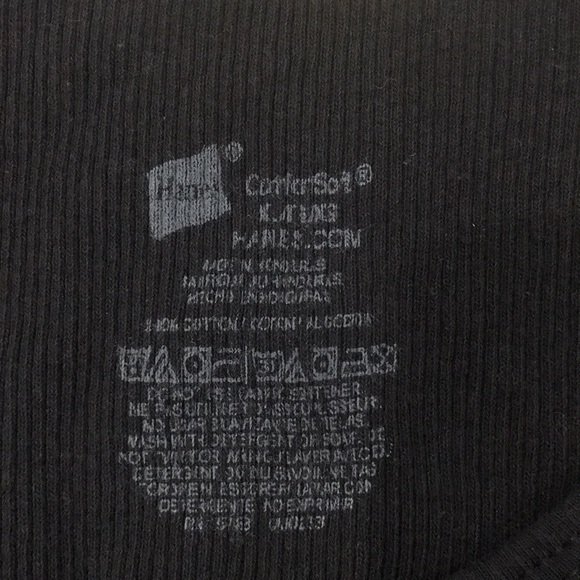 Hanes Men’s Ribbed Tank, Cotton Undershirt Tank - Picture 8 of 10